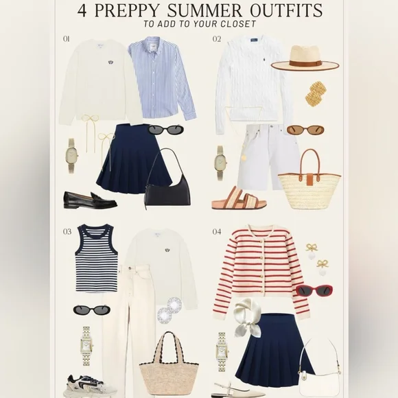 Old Navy Cream Cardigan Sweater with Navy Trim Preppy Nautical Coastal Academic - Picture 9 of 9